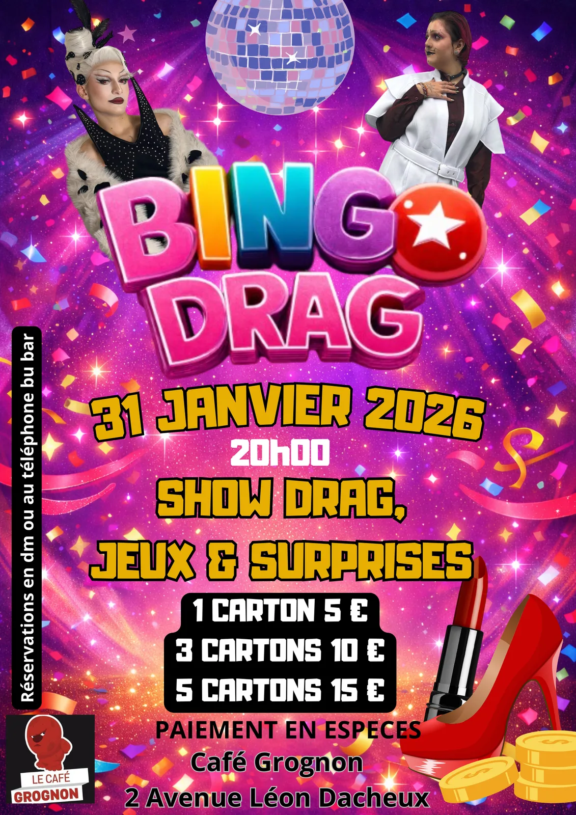 Bingo drag
