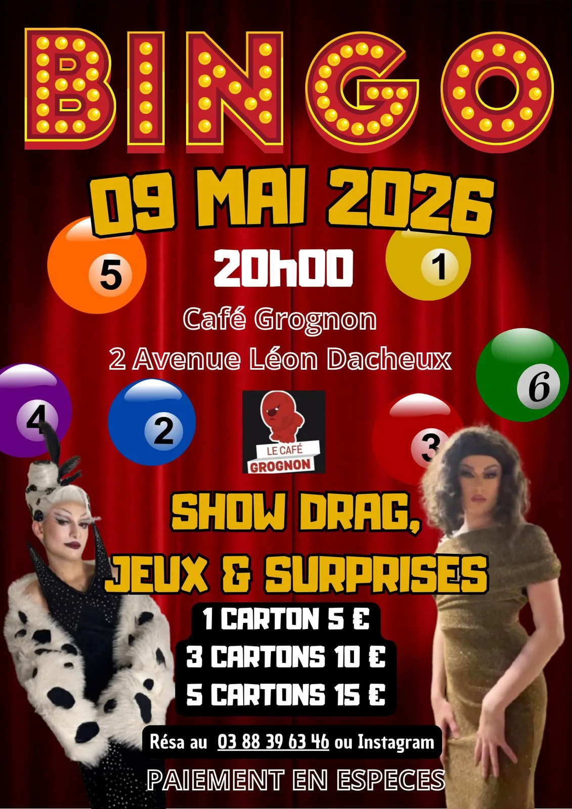 Bingo Drag by Suzanna