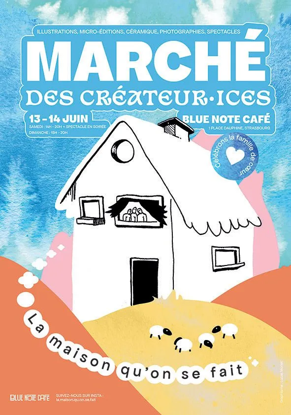 La maison qu'on se fait - marché des créateur.ices