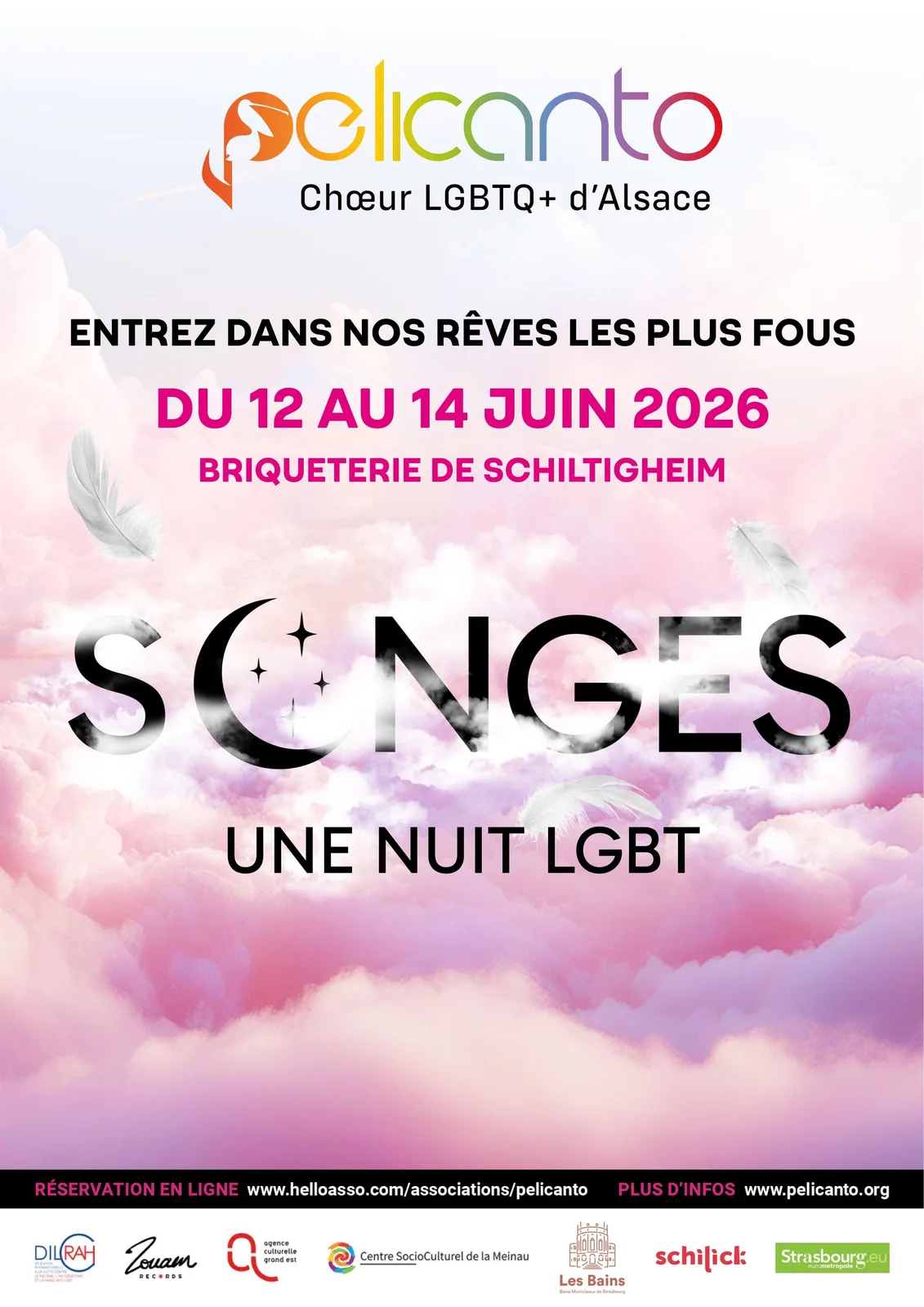 Songes Une nuit LGBT par Pelicanto 2026