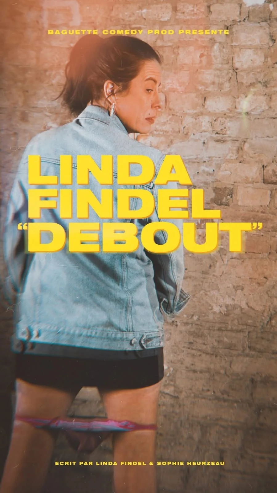 Linda Findel spectacle de stand-up « DEBOUT »