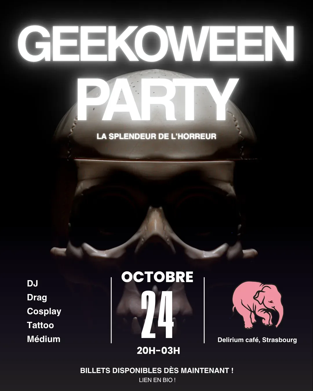 Geekoween Party - La splendeur de l'horreur